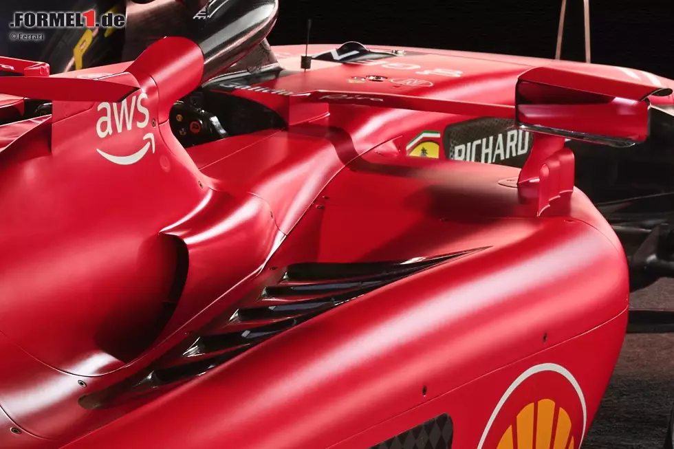 Foto zur News: Ferrari SF-23 Detailaufnahme