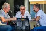 Foto zur News: Helmut Marko und Christian Horner (Red Bull)