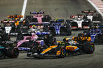 Alexander Albon (Williams), Lando Norris (McLaren), Esteban Ocon (Alpine) und Yuki Tsunoda (AlphaTauri) 