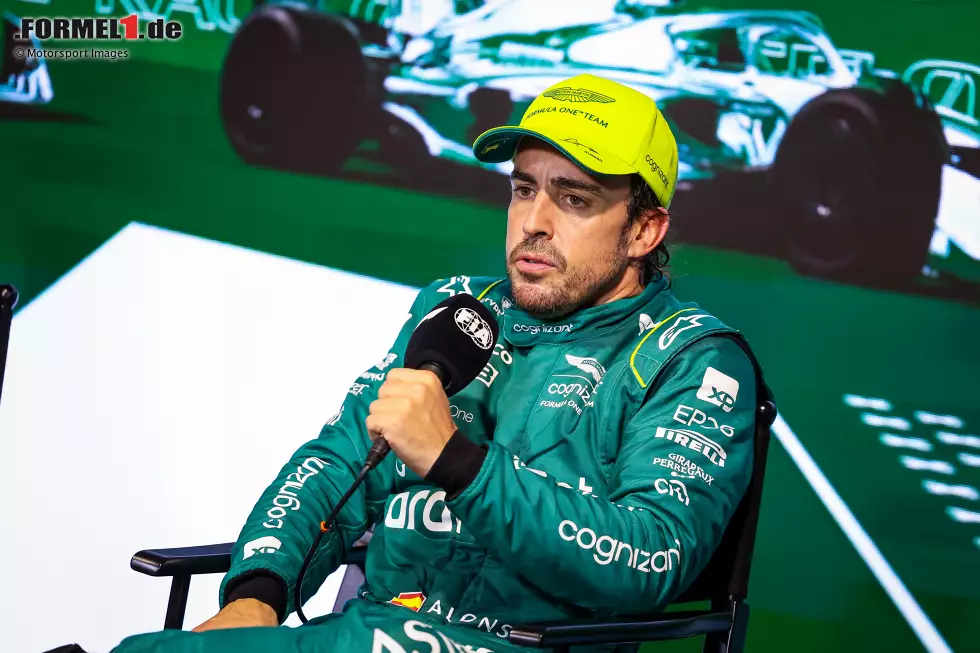 Foto zur News: Fernando Alonso (Aston Martin)