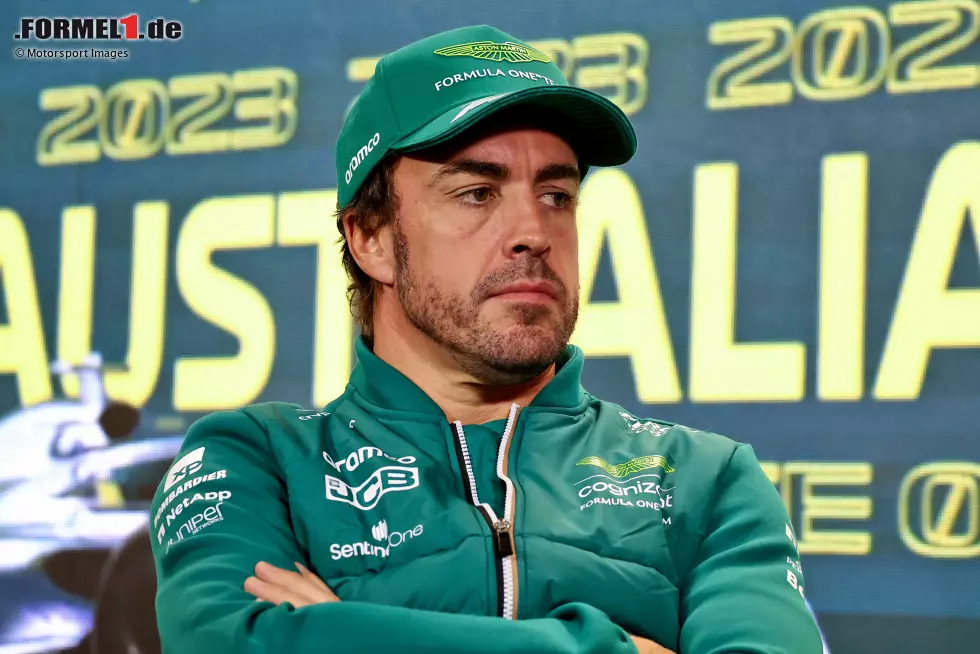 Foto zur News: Fernando Alonso (Aston Martin)