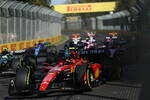 Foto zur News: Carlos Sainz (Ferrari), Fernando Alonso (Aston Martin), Lance Stroll (Aston Martin) und Charles Leclerc (Ferrari)