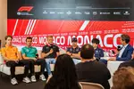 Foto zur News: Oscar Piastri (McLaren), Fernando Alonso (Aston Martin), Kevin Magnussen (Haas), Sergio Perez (Red Bull) und Yuki Tsunoda (AlphaTauri)