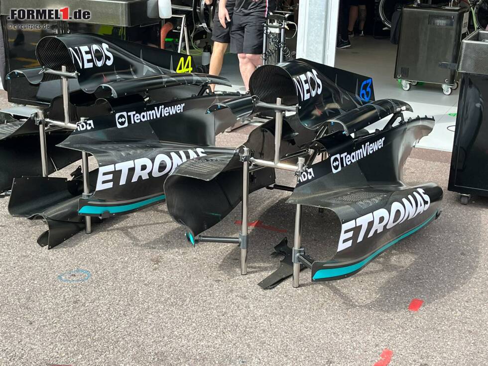 Foto zur News: Update des Mercedes F1 W14 E Performance