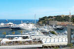 Foto zur News: Blick auf den Hafen in Monaco