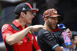Foto zur News: Charles Leclerc (Ferrari) und Pierre Gasly (Alpine)