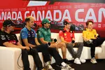 Foto zur News: Alexander Albon (Williams), Valtteri Bottas (Alfa Romeo), Fernando Alonso (Aston Martin), Charles Leclerc (Ferrari) und Oscar Piastri (McLaren)