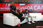 Foto zur News: Lewis Hamilton (Mercedes), Kevin Magnussen (Haas) und Yuki Tsunoda (AlphaTauri)