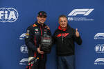 Foto zur News: Max Verstappen (Red Bull) und Jean Alesi