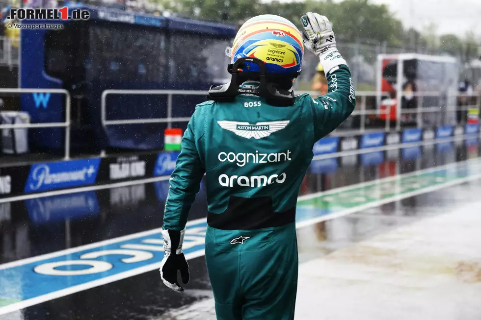 Foto zur News: Fernando Alonso (Aston Martin)