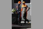 Foto zur News: Lando Norris (McLaren) und Max Verstappen (Red Bull)