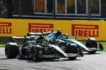 Foto zur News: Lewis Hamilton (Mercedes) und Fernando Alonso (Aston Martin)