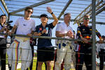 Foto zur News: Sebastian Vettel, Yuki Tsunoda (AlphaTauri), Ralf Schumacher und David Coulthard