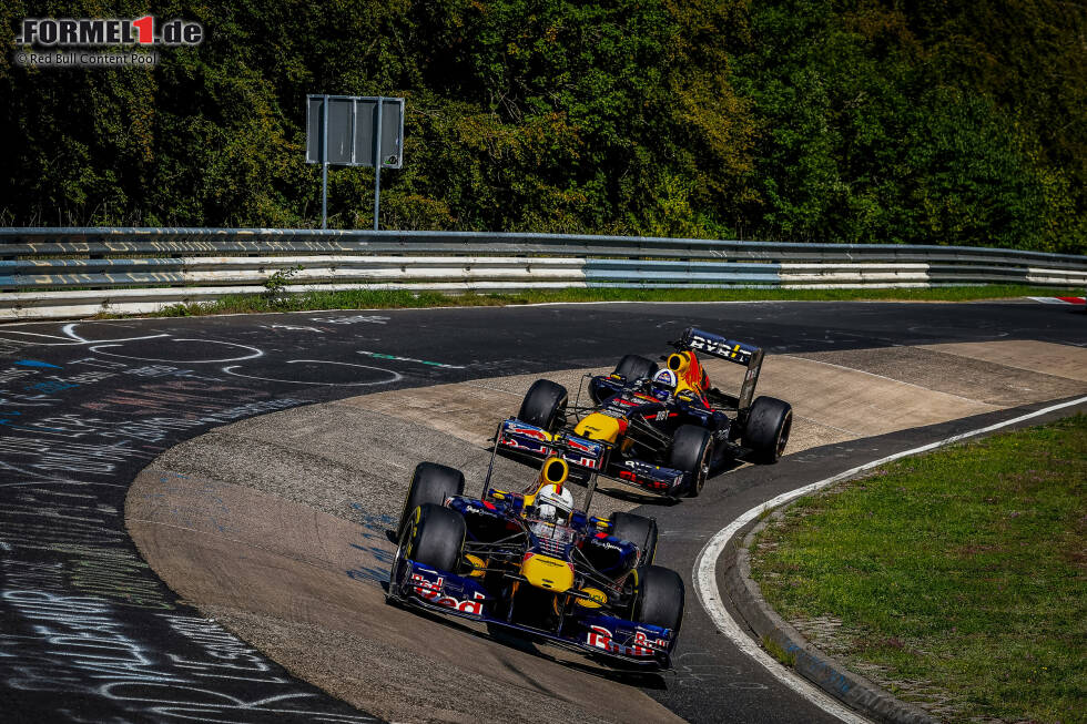 Foto zur News: Sebastian Vettel und David Coulthard