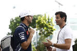 Foto zur News: Daniel Ricciardo und Mark Webber