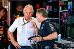 Foto zur News: Christian Horner und Helmut Marko (Red Bull)