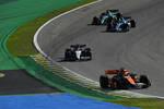 Foto zur News: Oscar Piastri (McLaren), Daniel Ricciardo (AlphaTauri), Pierre Gasly (Alpine) und Fernando Alonso (Aston Martin)