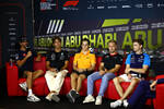 Foto zur News: Daniel Ricciardo (AlphaTauri), George Russell (Mercedes), Oscar Piastri (McLaren), Kevin Magnussen (Haas) und Logan Sargeant (Williams)