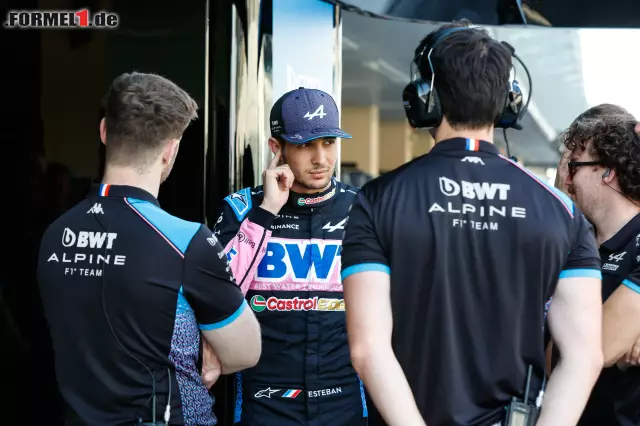 Foto zur News: Formel-1-Liveticker: Ocon Schnellster beim Test - Russell crasht