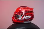 Foto zur News: Helm von Charles Leclerc (Ferrari)