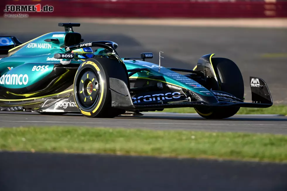 Foto zur News: Fernando Alonso (Aston Martin)