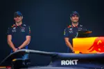 Foto zur News: Max Verstappen (Red Bull), Sergio Perez (Red Bull)