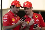 Foto zur News: Carlos Sainz (Ferrari) und Charles Leclerc (Ferrari)