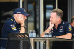 Foto zur News: Adrian Newey und Christian Horner (Red Bull)