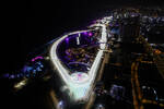 Foto zur News: Die Formel-1-Strecke in Dschidda bei Nacht