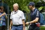 Foto zur News: Max Verstappen (Red Bull) und Helmut Marko