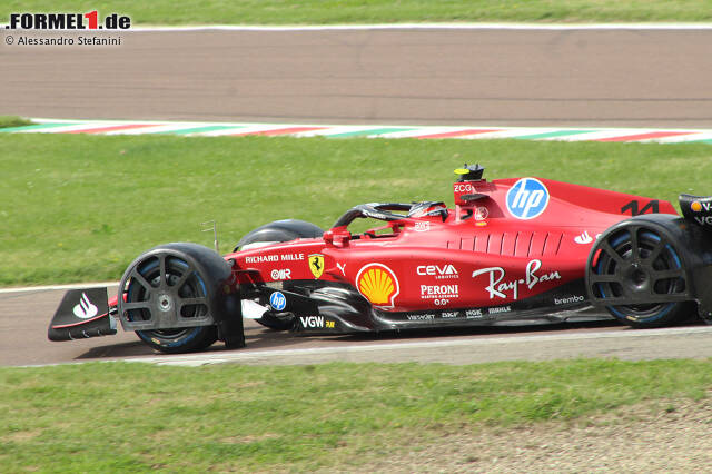 Foto zur News: Ferrari-Reifentest in Fiorano
