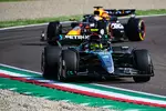 Foto zur News: Lewis Hamilton (Mercedes) und Max Verstappen (Red Bull)