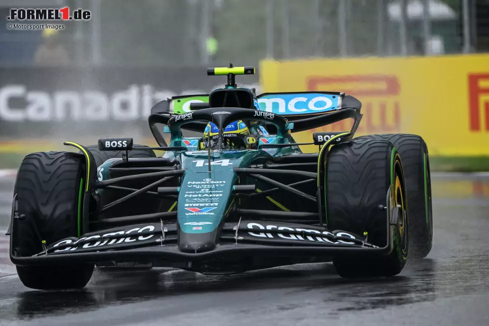 Foto zur News: Fernando Alonso (Aston Martin)