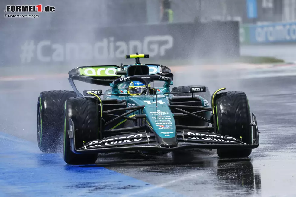 Foto zur News: Fernando Alonso (Aston Martin)