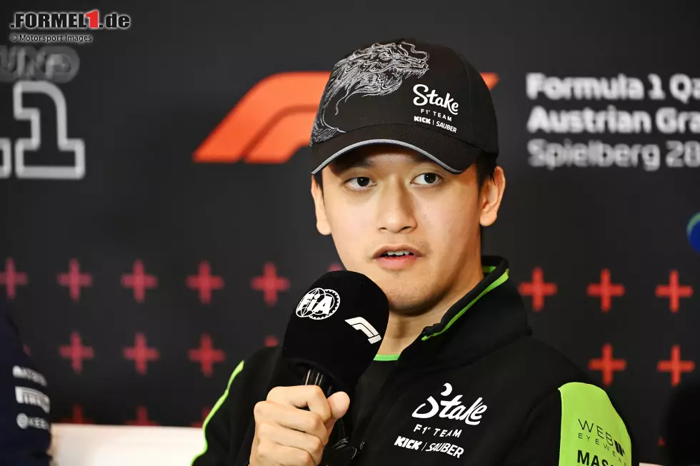 Foto zur News: Guanyu Zhou (Sauber)