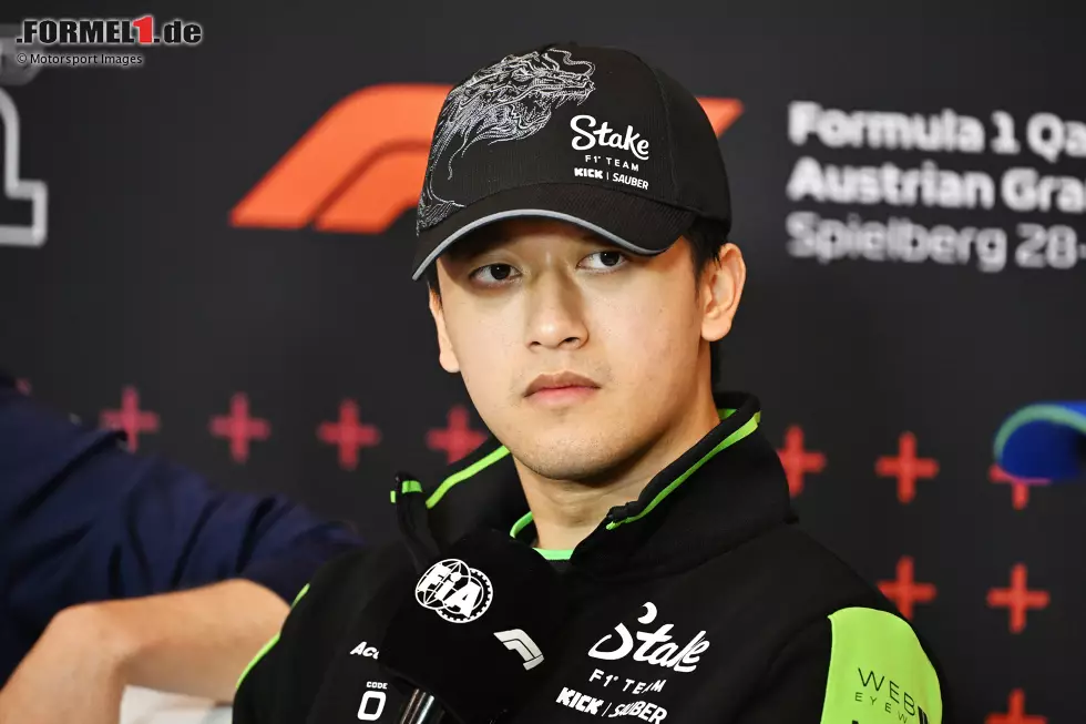 Foto zur News: Guanyu Zhou (Sauber)