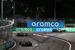 Foto zur News: Daniel Ricciardo (Racing Bulls), Pierre Gasly (Alpine) und Lance Stroll (Aston Martin)