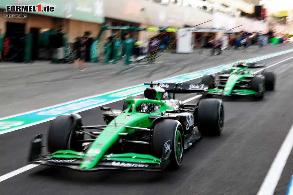 Foto zur News: Nico Hülkenberg (Sauber) und Gabriel Bortoleto (Sauber)