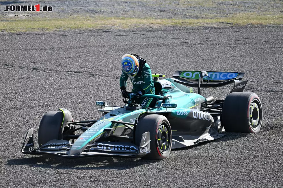 Foto zur News: Fernando Alonso (Aston Martin)