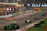 Foto zur News: Nico Hülkenberg (Sauber), Isack Hadjar (Racing Bulls) und Fernando Alonso (Aston Martin)