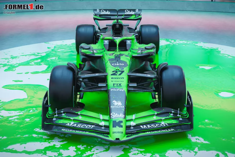 Foto zur News: Das Sonderdesign von Sauber für Miami