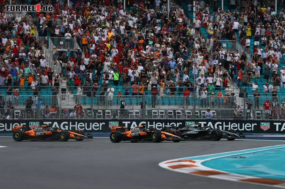 Foto zur News: Andrea Kimi Antonelli und Oscar Piastri (McLaren)