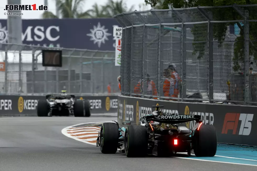 Foto zur News: Andrea Kimi Antonelli und George Russell (Mercedes)