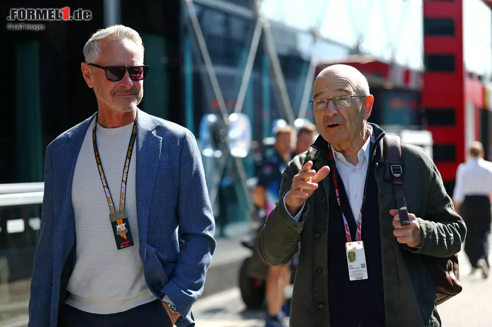 Foto zur News: Jonathan Wheatley (Sauber) mit Peter Sauber