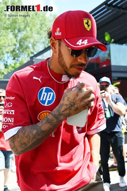 Foto zur News: Lewis Hamilton (Ferrari)