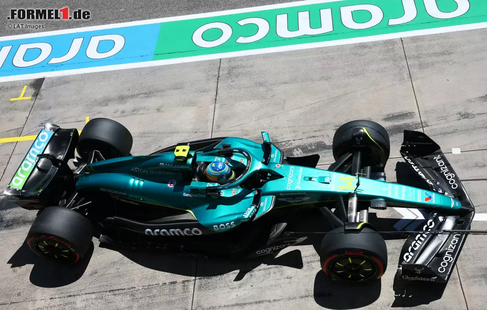 Foto zur News: Fernando Alonso (Aston Martin)