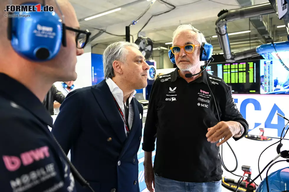 Foto zur News: Luca de Meo und Flavio Briatore