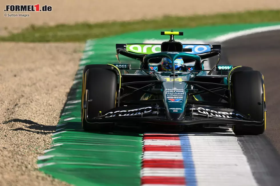 Foto zur News: Fernando Alonso (Aston Martin)