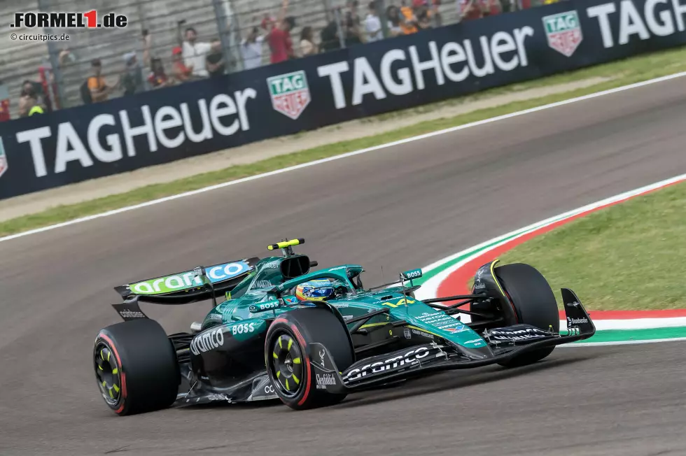 Foto zur News: Fernando Alonso (Aston Martin)