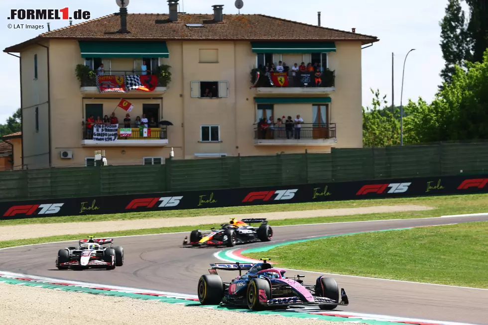 Foto zur News: Franco Colapinto (Alpine), Oliver Bearman (Haas) und Yuki Tsunoda (Red Bull)